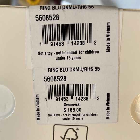 Swarovski Millenia Eternity Band NWT & Receipt - Picture 5 of 5